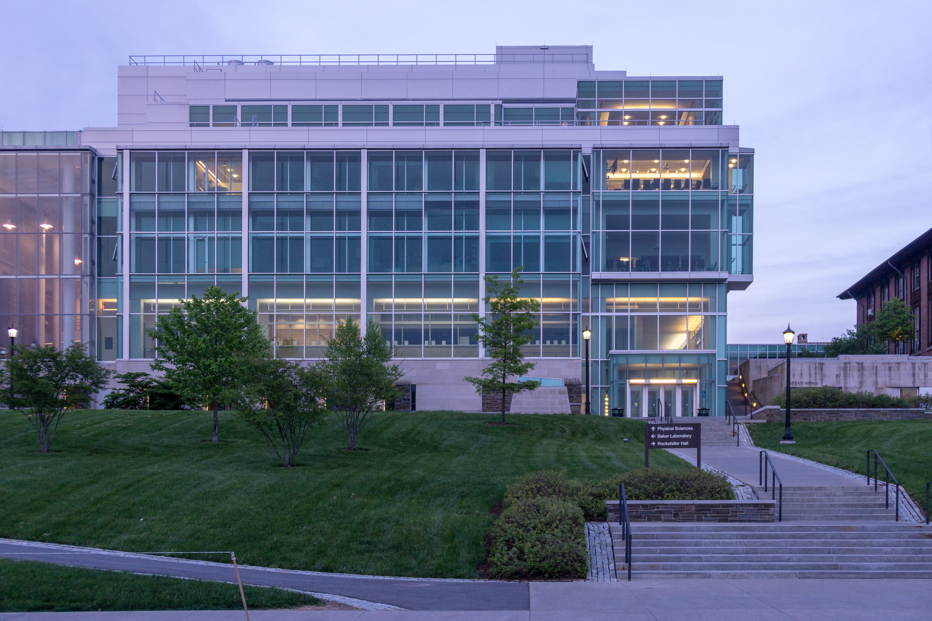 Exterior photo of the conference venue on campus